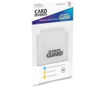 Ultimate Guard Card Dividers Transparent