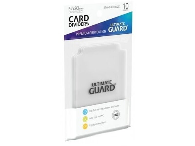 Ultimate Guard Ultimate Guard Card Dividers Transparent