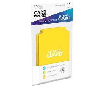 Ultimate Guard Card Dividers Yellow