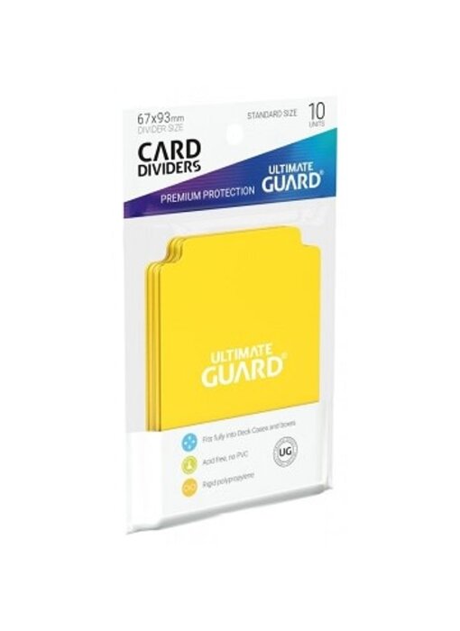 Ultimate Guard Card Dividers Yellow