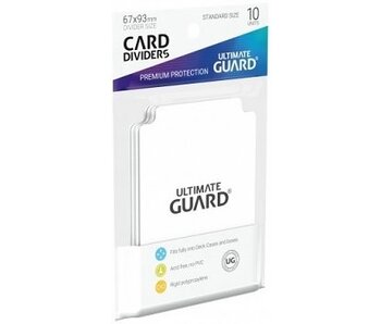 Ultimate Guard Card Dividers White