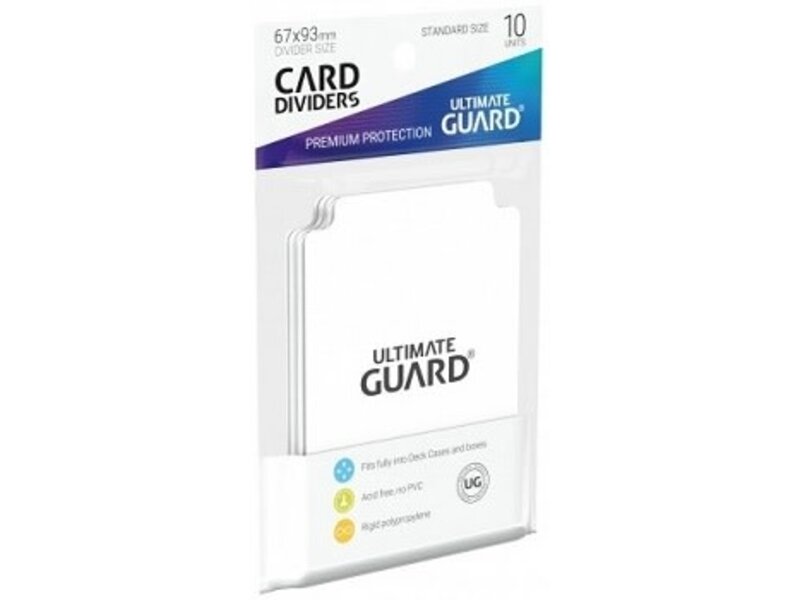 Ultimate Guard Card Dividers White