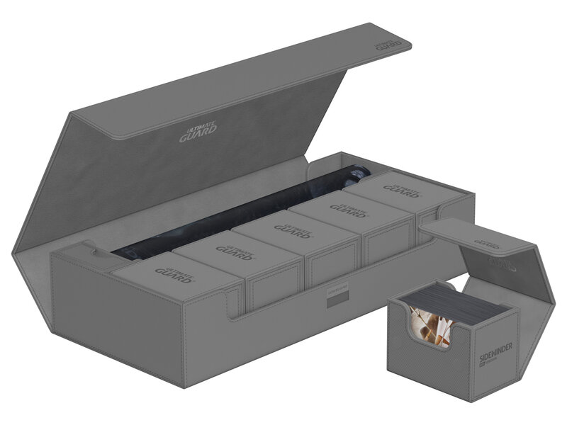 Ultimate Guard Deck Case Superhive 550+ Monocolor Grey