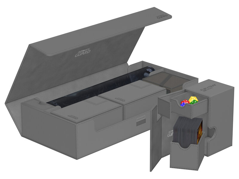 Ultimate Guard Deck Case Superhive 550+ Monocolor Grey