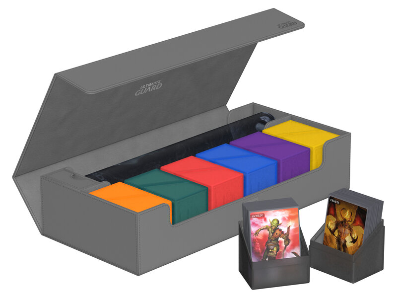 Ultimate Guard Deck Case Superhive 550+ Monocolor Grey