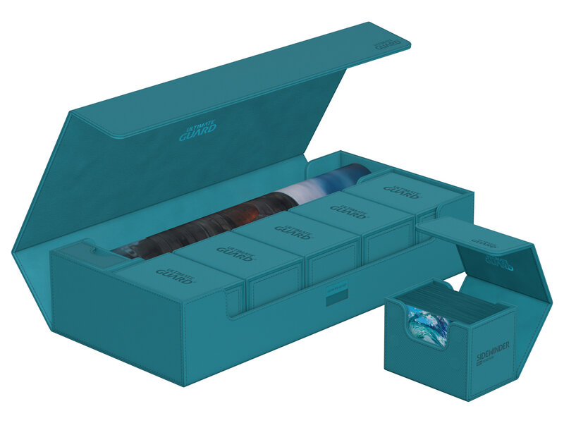 Ultimate Guard Deck Case Superhive 550+ Monocolor Petrol