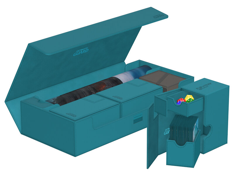 Ultimate Guard Deck Case Superhive 550+ Monocolor Petrol