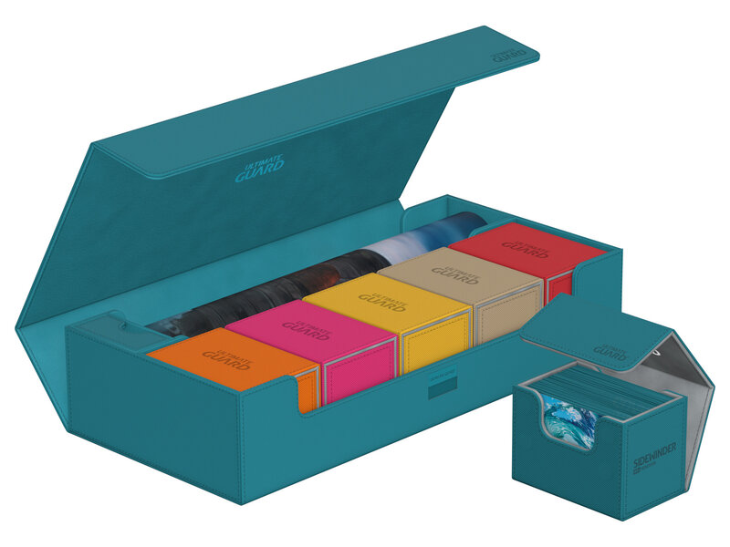 Ultimate Guard Deck Case Superhive 550+ Monocolor Petrol