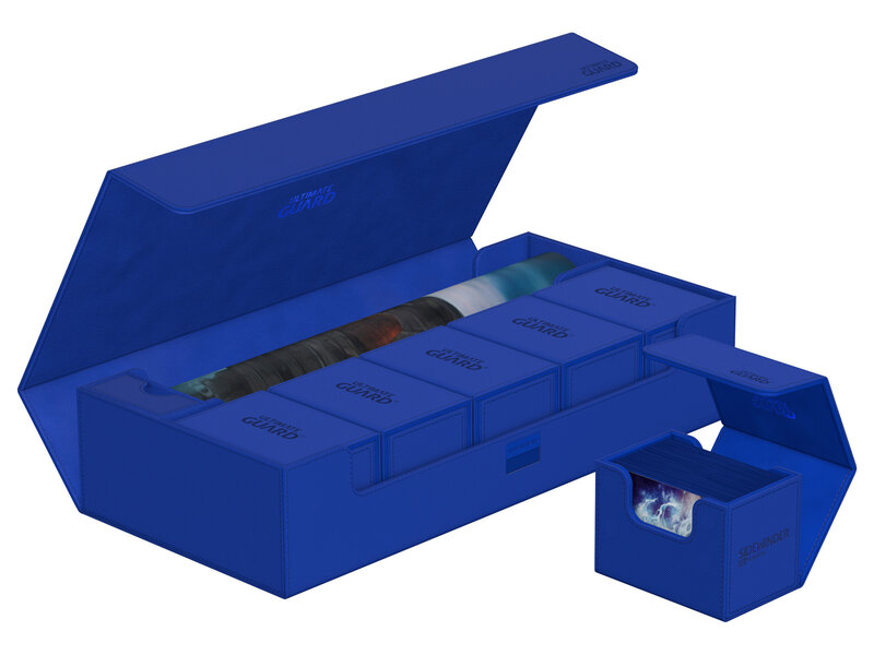 Ultimate Guard Deck Case Superhive 550+ Monocolor Blue