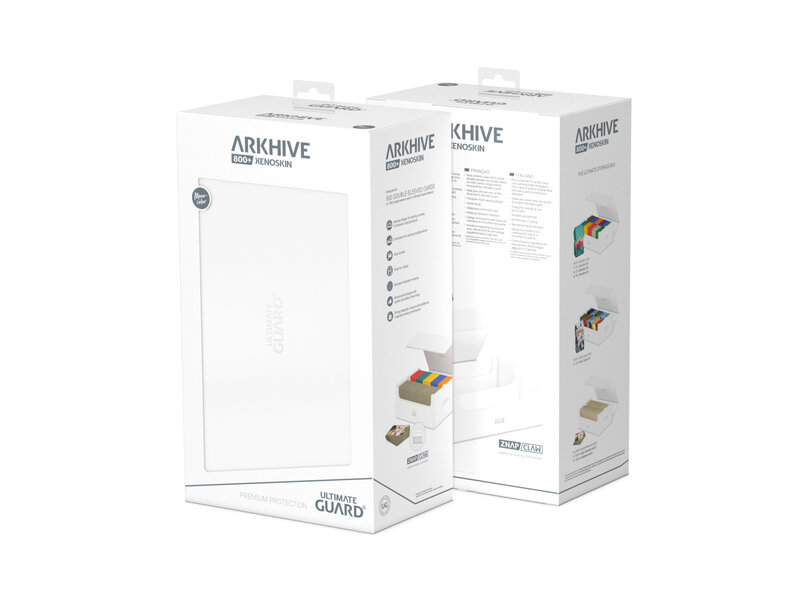 Ultimate Guard Deck Case Arkhive 800+ Monocolor White