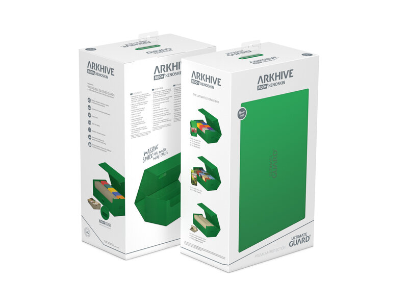 Ultimate Guard Deck Case Arkhive 800+ Monocolor Green