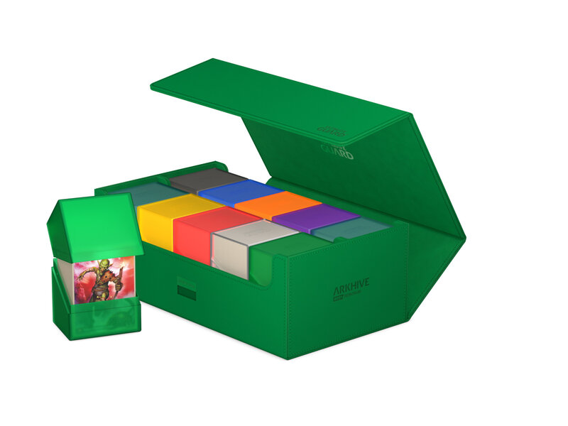 Ultimate Guard Deck Case Arkhive 800+ Monocolor Green