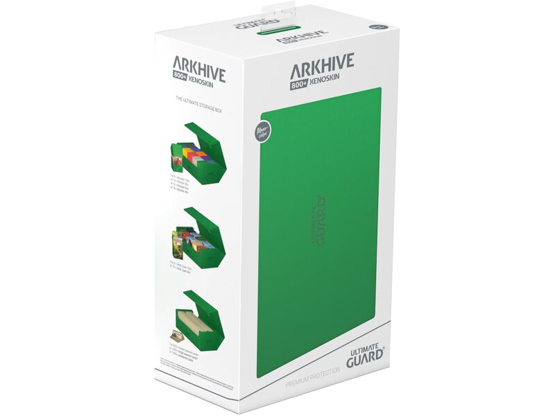 Ultimate Guard Deck Case Arkhive 800+ Monocolor Green