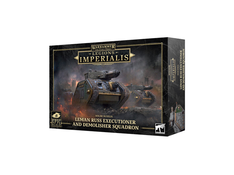 Games Workshop Legions Imperialis Leman Russ Executioner / Demolisher Squad