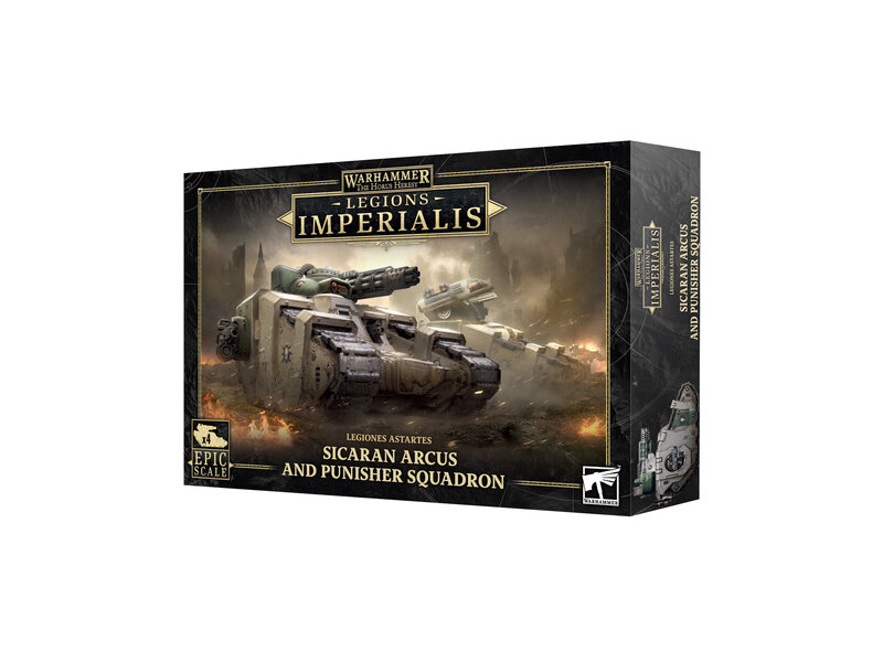 Games Workshop Legions Imperialis Sicaran Arcus And Punisher Squadron