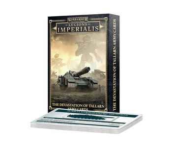 Legions Imperialis Devastation Of Tallarn Army Cards