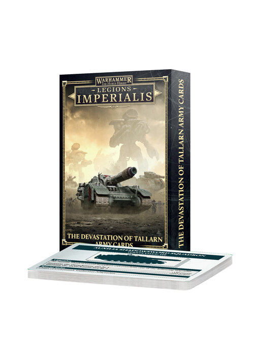 Legions Imperialis Devastation Of Tallarn Army Cards