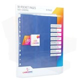 Gamegenic Pages - Sideloading 18-Pocket Display - Blue (50)