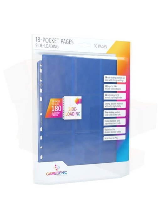 Pages - Sideloading 18-Pocket Display - Blue (50)