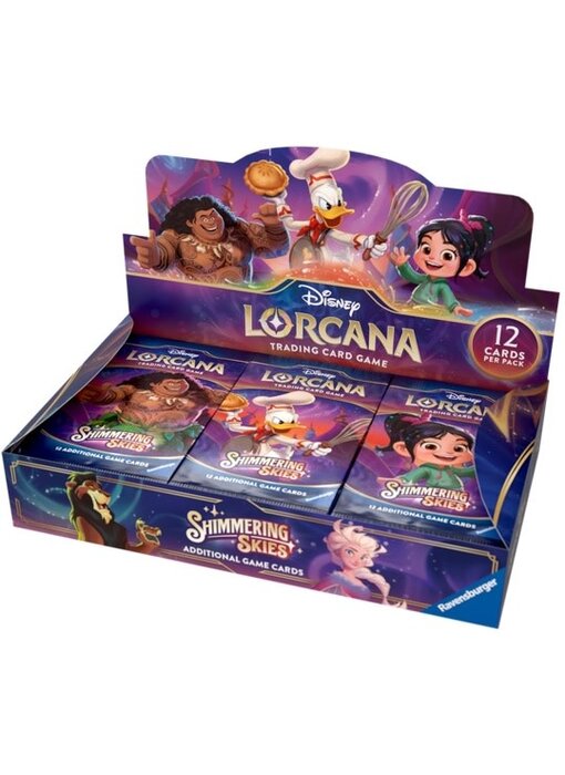 Disney Lorcana Shimmering Skies Booster Box