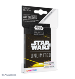 Gamegenic Star Wars Unlimited Art Sleeves Card Back Yellow