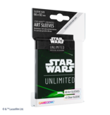 Gamegenic Star Wars Unlimited Art Sleeves Card Back Green