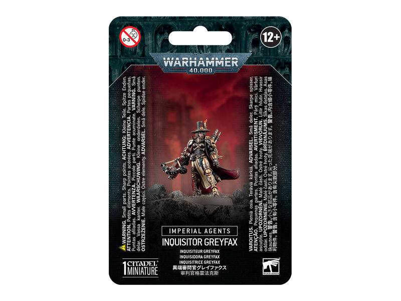 Games Workshop Imperial Agents Inquisitor Greyfax