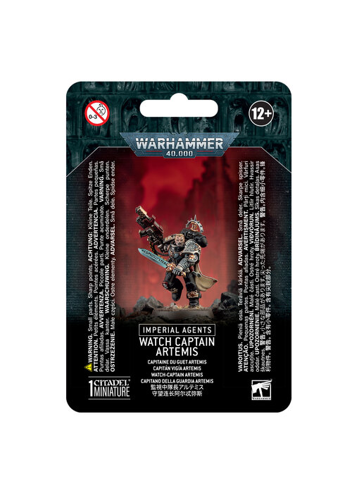 Imperial Agents Deathwatch Captain Artemis