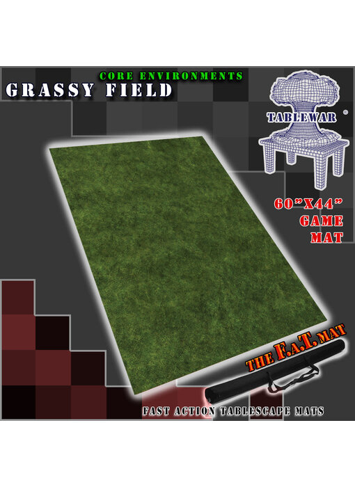 F.a.t. Mats - Core Environment Grassy Field 60 Inchesx44 Inches