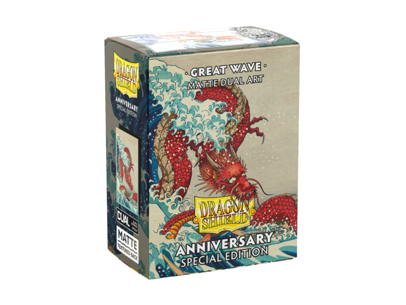 Dragon Shield Sleeves Dual Matte Great Wave 100ct