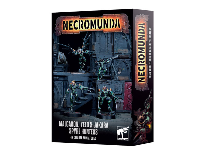 Games Workshop Necromunda Malcadon Yeld & Jakara Spyre Hunter