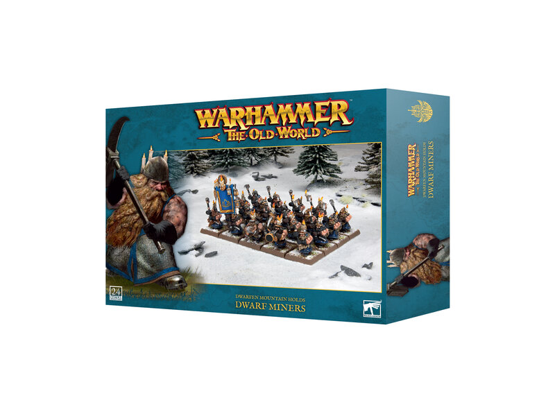 Games Workshop Dwarfen Mountain Holds Dwarf Miners