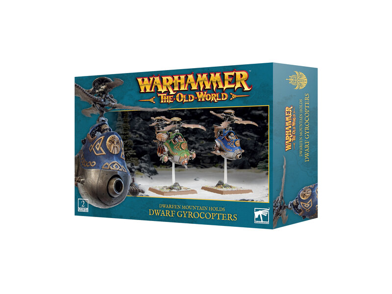 Games Workshop Dwarfen Mountain Holds Gyrocopters & Gyrobombers
