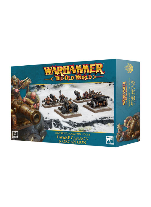 Dwarfen Mountain Holds Dwarf Cannon & Organ Gun