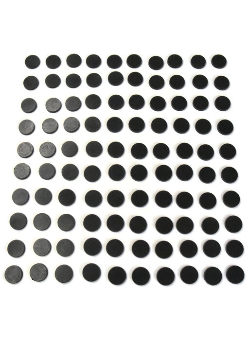 100 * 20mm Round Bases