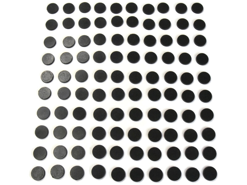 100 * 20mm Round Bases