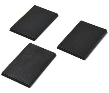 3 * 40mm x 60mm rectangle Base