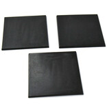 3 * 100mm x 100mm rectangle Base