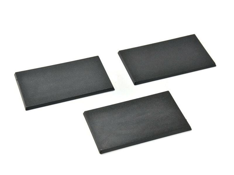 3 * 60mm x 100mm rectangle Base