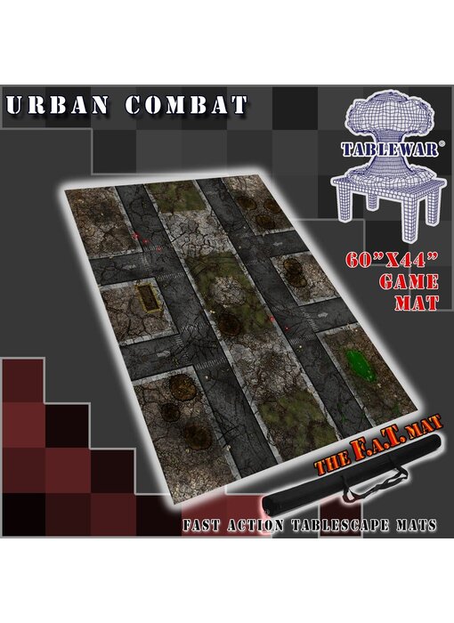 F.A.T. MATS - Urban Combat 60 Inches X 44 Inches