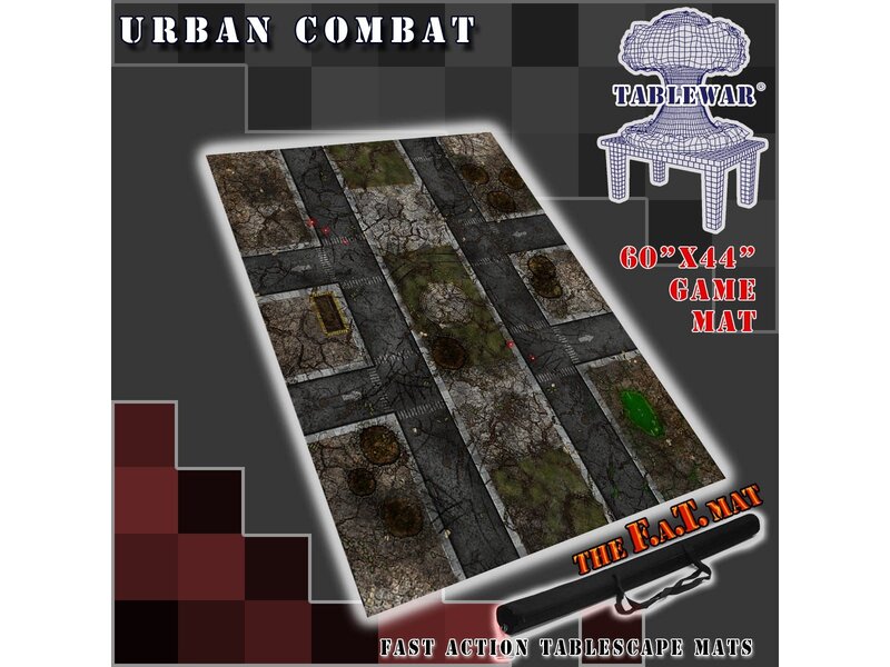 F.A.T. MATS - Urban Combat 60 Inches X44 Inches