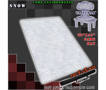 F.A.T. MATS - Core Environment Snow 60 Inches X44 Inches