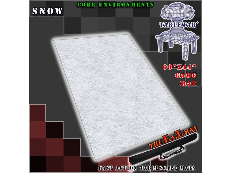 F.A.T. MATS - Core Environment Snow 60 Inches X44 Inches