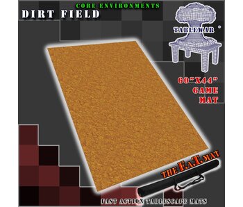 F.A.T. MATS - Core Environment Dirt Field 60 Inches X44 Inches