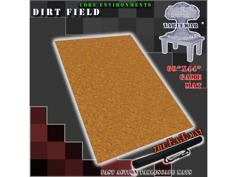 F.A.T. MATS - Core Environment Dirt Field 60 Inches X 44 Inches