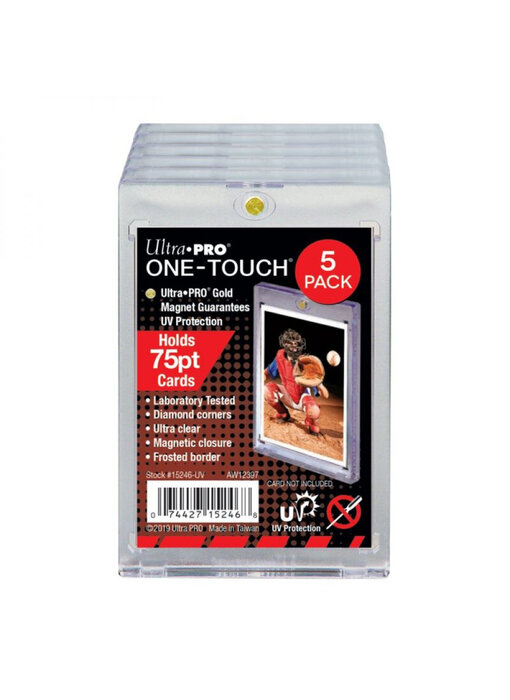 Ultra Pro 1Touch 75Pt Magnetic Holder 5-Pack