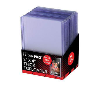 Ultra Pro Topload 3x4 55pt Thick 25ct