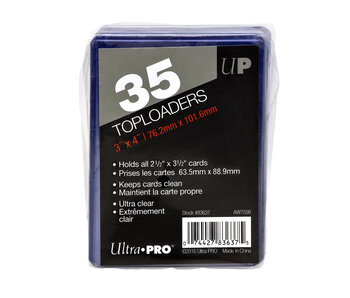 Ultra Pro - Topload 3X4 Retail 35Pt 35Ct