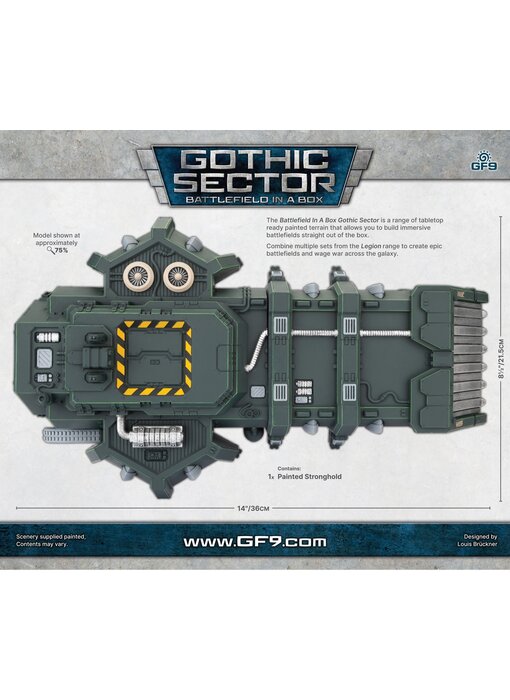Battlefield in a Box - Gothic Sector Legion Stronghold