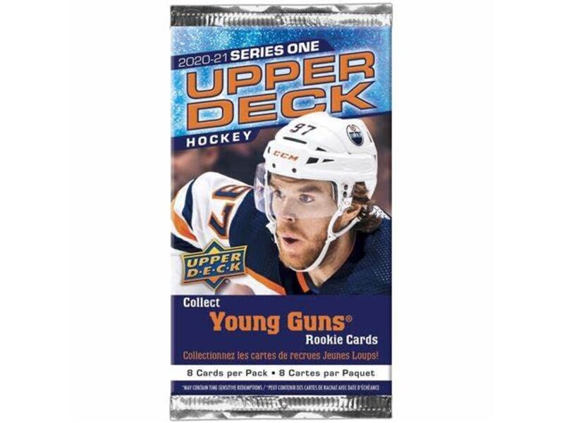 Upper Deck 2020-21 Upper Deck Series 1 Hockey Retail Pack